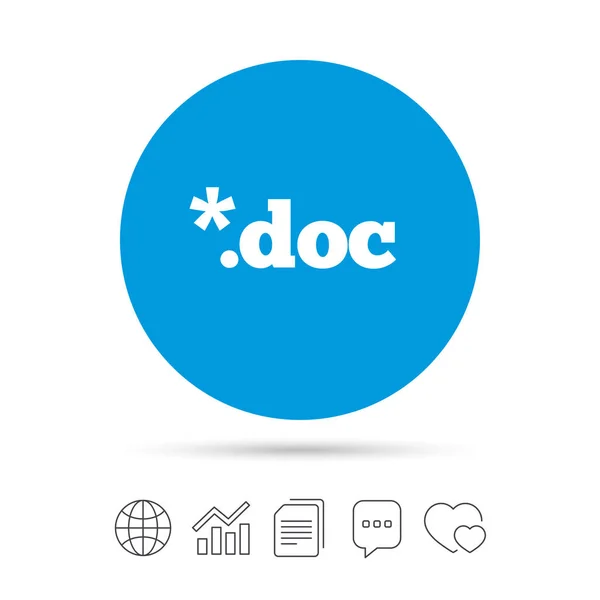 Archivo icono del documento . — Vector de stock