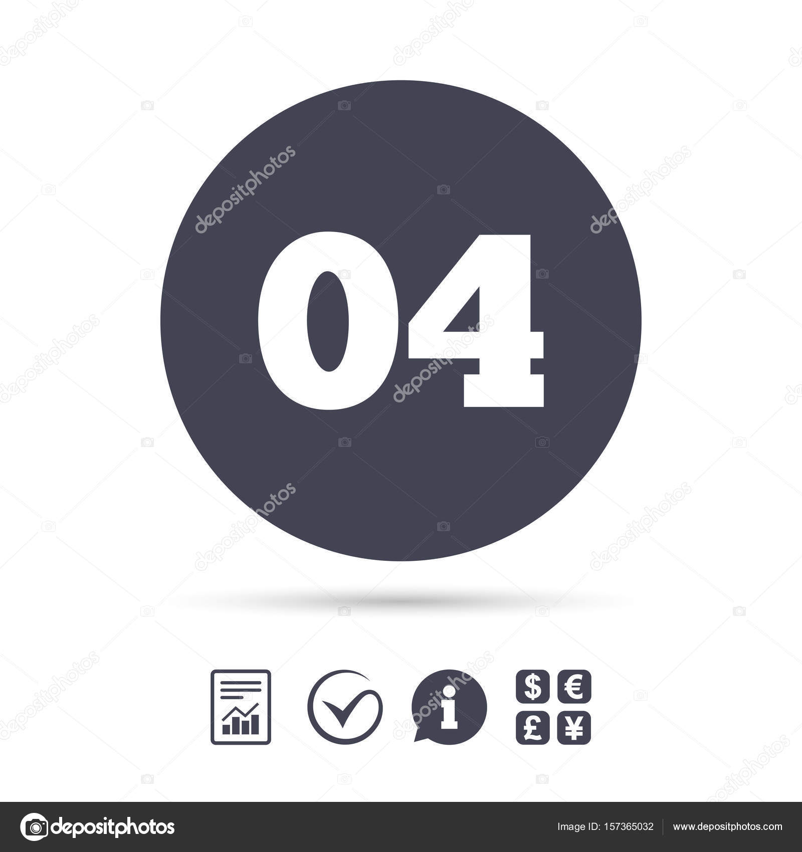 Fourth step sign Stock Vector Image by ©Blankstock #157365032