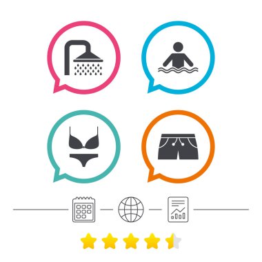 Yüzme Havuzu simgeler 