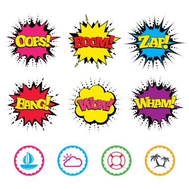 Komik ses efektleri kümesi