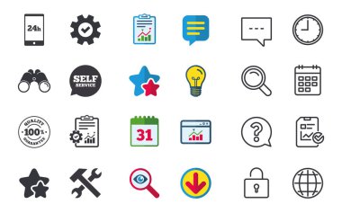 Onarım düzeltme aracı simgeler. 