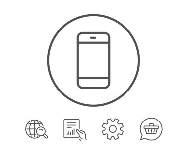 Smartphone düz işareti