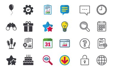 doğum günü partisi simgeleri