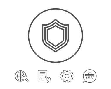 Çizgi işareti kalkan 