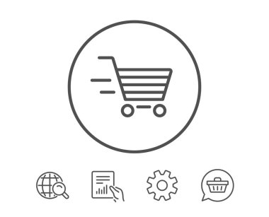 servis satırı simgesi.