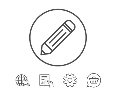 Kalem satırı simgesi