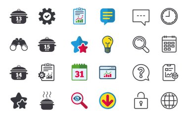 pişirme pan simgeler