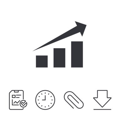 Ok işareti ile grafik.