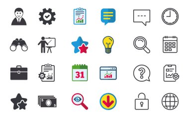 İnsan ve nakit para simgeleri.