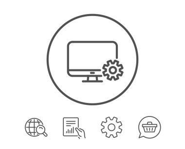 Bilgisayar or monitör simgesini.