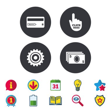 ATM Para Çekme simgeleri