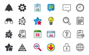 Mutlu yeni yıl işaretleri