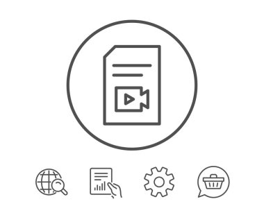 Video çizgi ICO ile belge