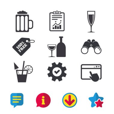 Alkollü içecekler işaretleri