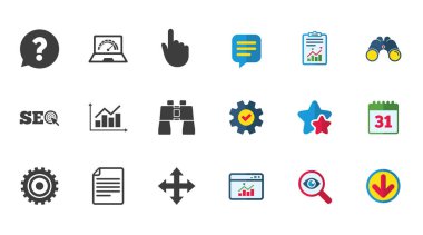 Internet, seo simgeler