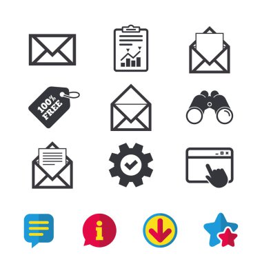 posta zarf simgeleri