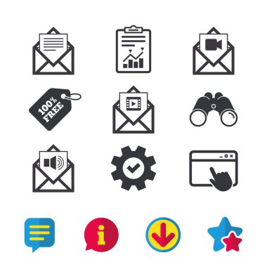 posta zarf simgeleri