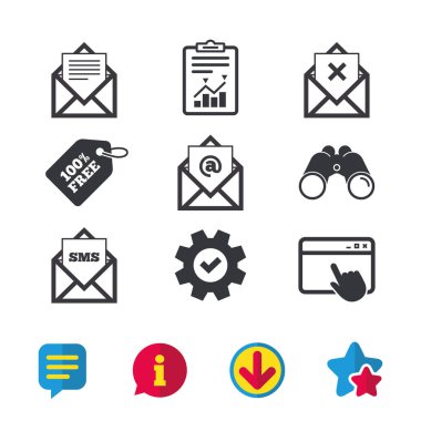 posta zarf simgeleri