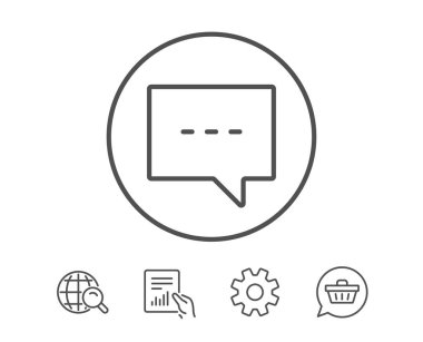 Sohbet satırı simgesi