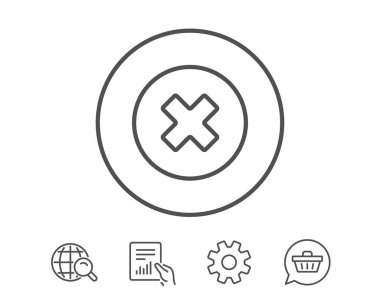 Satırı simgesi silmek