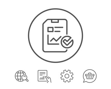 Rapor belge satırı simgesi