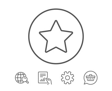 yıldız satırı simgesi