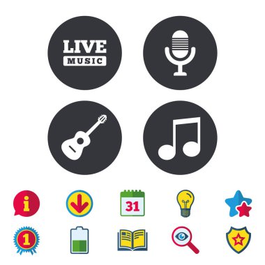 Müzikal öğeleri simgesi