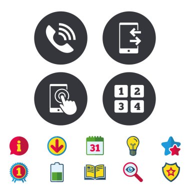 telefon Icons set