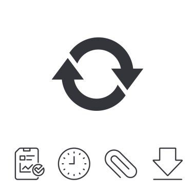 Döndürme basit simgesi