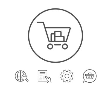 Alışveriş arabası simgesi