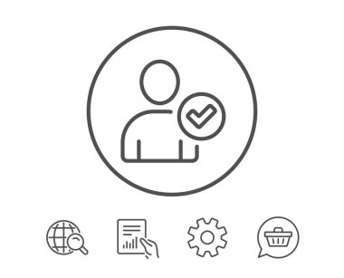 Kontrol kullanıcı satırı simgesi