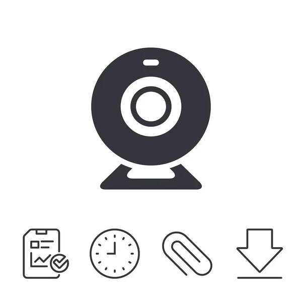 Signo de Webcam icono — Archivo Imágenes Vectoriales