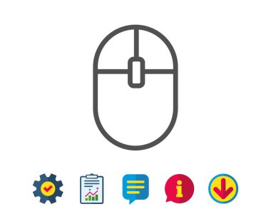 bilgisayar fare simgesi. 