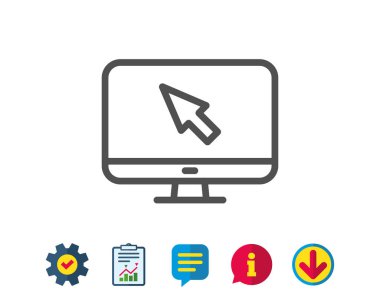 İşaretçi simgesini tıklatın.