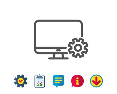 Bilgisayar or monitör simgesini.