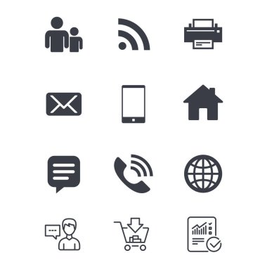 Alışveriş arabası simgesi.