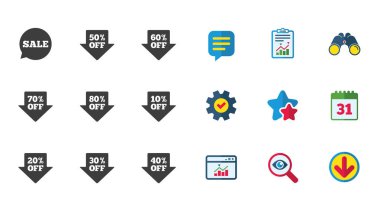 Satılık alışveriş afiş.