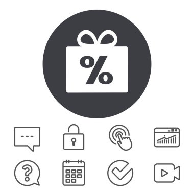 Tasarım indirim simgesinin.