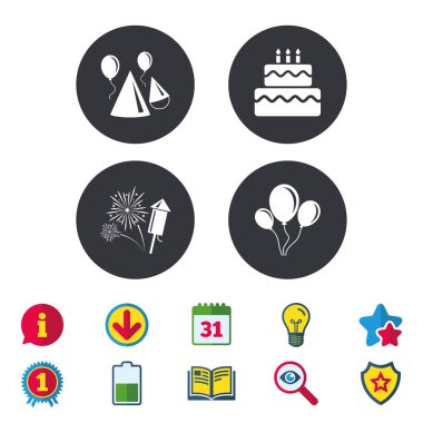 doğum günü partisi simgeleri