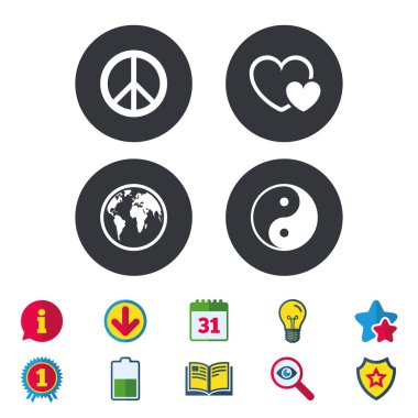 Dünya küre simgesi.