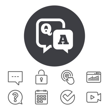 Soru işareti simgesi simgesi.