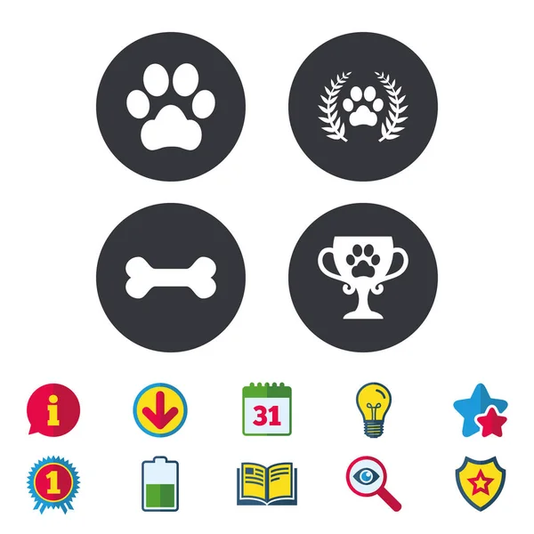 Design de ícones de animais de estimação —  Vetores de Stock