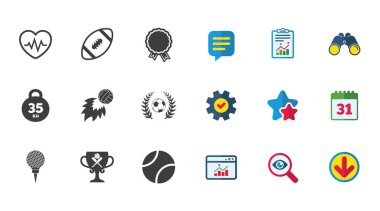 Spor oyunlar simgeler