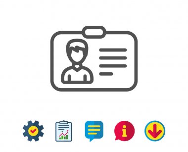 Kullanıcı satırı simgesi. 