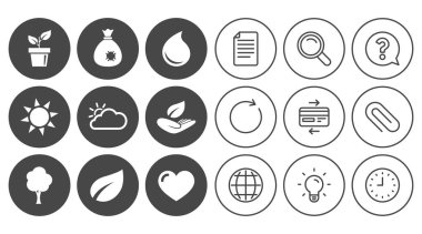 Tasarım hava durumu simgeleri. 