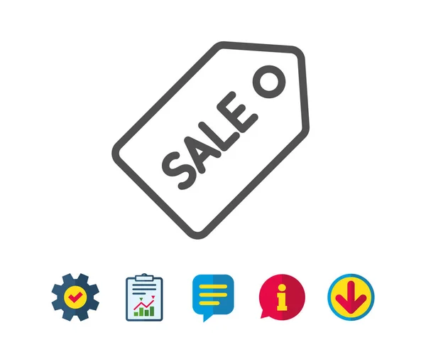 Sale discounts icon. — Stock Vector