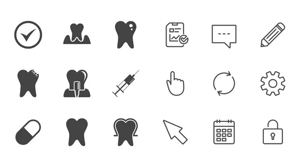 Health and diagnosis icons. — Stock Vector