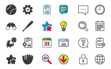 Sohbet, rapor ve takvim işaretleri. 