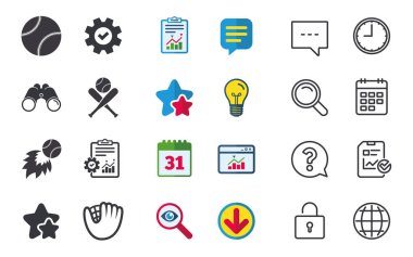 Sohbet, rapor ve takvim işaretleri. 