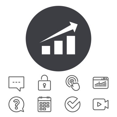 Ok işareti ile grafik. 